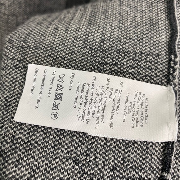 J Crew Sophie‎ Open Front Sweater Blazer Glen Plaid Wool Blend Sz M - Picture 3 of 6